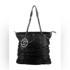Chanel Quilted Sharpei tote